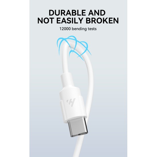 HICELL USB-A TO TYPE-C 3A DATA CABLE HICELL USB-A TO TYPE-C 3A DATA CABLE