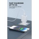 HICELL USB-A TO TYPE-C 3A DATA CABLE HICELL USB-A TO TYPE-C 3A DATA CABLE