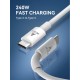 HICELL 240W TYPE-C TO TYPE-C FAST CHARGING CABLE HICELL 240W TYPE-C TO TYPE-C FAST CHARGING CABLE