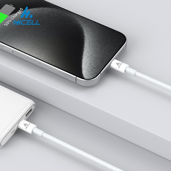 HICELL 240W TYPE-C TO TYPE-C FAST CHARGING CABLE HICELL 240W TYPE-C TO TYPE-C FAST CHARGING CABLE