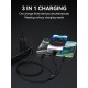 HICELL 3IN1 ALUMINIUM ALLOY DATA CABLE HICELL 3IN1 ALUMINIUM ALLOY DATA CABLE