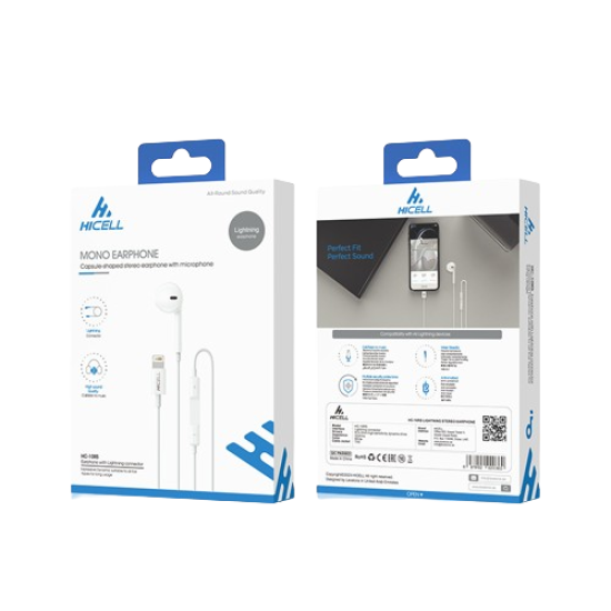 Single Ear Wired Earphone